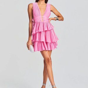 Retrofête Bree Short Dress, Pink,  Size XS - Neverworn